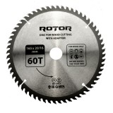 Disc taiat lemn ROTOR 165*20/16 cu adaptor 60T Innovative ReliableTools
