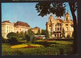 CPIB 22214 - CARTE POSTALA - CLUJ-NAPOCA. TEATRUL NATIONAL, NECIRCULATA, TRAMVAI