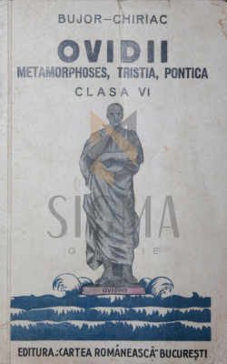 P. OVIDII NASONIS METAMORPHOSES TRISTIA PONTICA (MANUAL DE LIMBA LATINA) foto