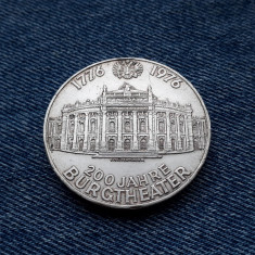 100 Schilling Austria 1976 200 Jahre Burgtheater 1776 - 1976 silingi argint