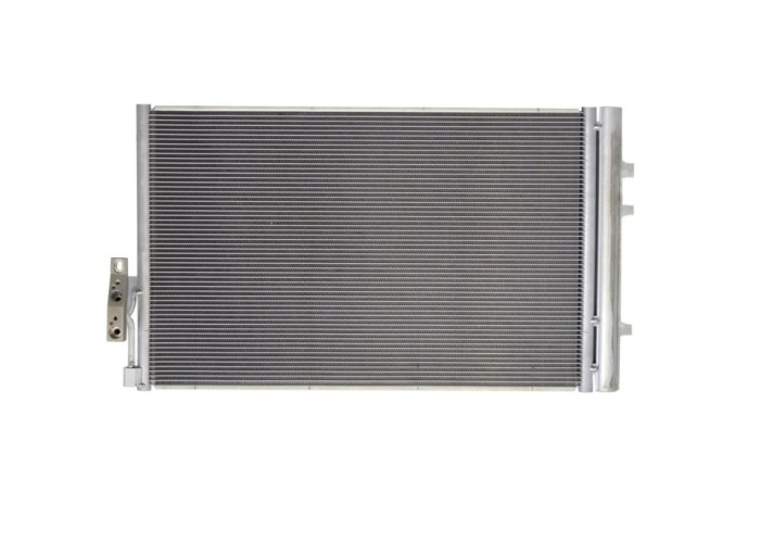 Condensator climatizare AC Bmw X3 F25, X4 F26, motor: 2.0 d, 2.0 T, 3.0 d, 3.0 R6 T, Condensator cu uscator integrat, 620x378x16, miez si rezervor