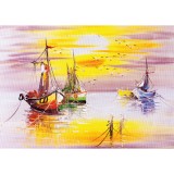 Puzzle 500 piese - Evening Sun, Art Puzzle