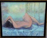 Tablou Nud - Dorin Barbu, Ulei, Realism