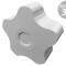 Buton de Reglare 40mm Capac Roșu