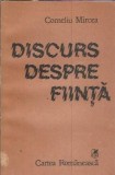 Discurs despre fiinta - Corneliu Mircea