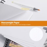 Caiet de schite - Ohuhu Mix Media Pad (22.5 x 21cm) | Ohuhu