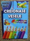 Creionase vesele pentru baieti Carte de colorat