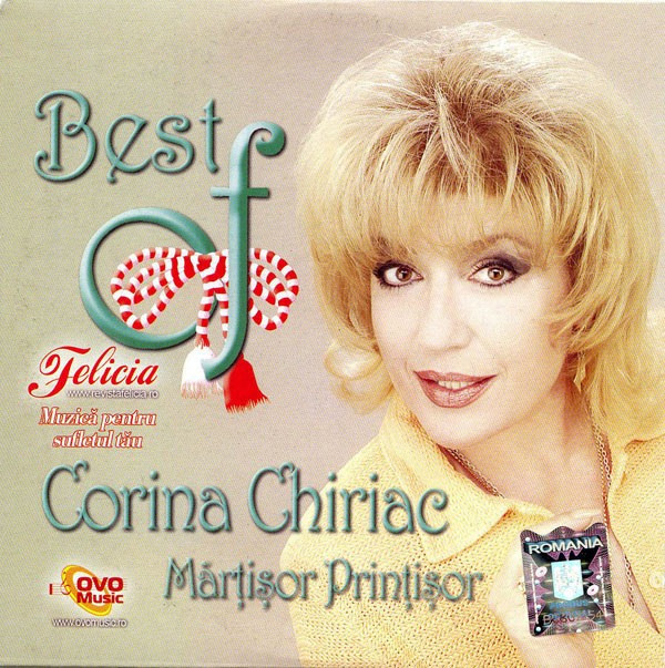CD Corina Chiriac &lrm;&ndash; Mărțișor Prințișor, original, holograma