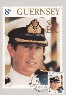 7494 Carte postala maxima Guernsey 1981 foto