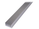 Radiator extrudat cu aripioare 1000mm x 66mm
