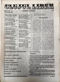 Clujul Liber nr. 6-7 Februarie 1990 14 pagini romana brosat 21x30 cm buna