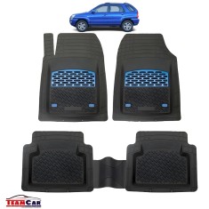 Hyundai Tucson I (2004-2009) Covorase Auto TeamCar&reg;- Cauciuc Tip Tavita Blue