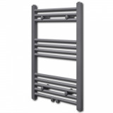 Radiator port-prosop &icirc;ncălzire centrală baie, drept, 500 x 764 mm, gri