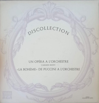 Disc vinil, LP. Un Opera A L&amp;#039;Orchestre - La Boheme De Puccini A L&amp;#039;Orchestre-Georges Bizet, Giacomo Puccini foto
