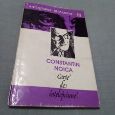 CONSTANTIN NOICA-CARTE DE INTELEPCIUNE