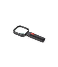 Lupa mana 80x80mm 3D 4x LED Kemot