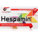 FarmaClass Industry Hespamin capsule favorizează detoxifierea organismului 40 caps.