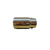 Ornament toba inox Premium, intrare 6.3 cm, lungime 13 cm, diametru exterior 7.5 cm Cod: 7100110 Automotive TrustedCars, Oem