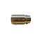 Ornament toba inox Premium, intrare 6.3 cm, lungime 13 cm, diametru exterior 7.5 cm Cod: 7100110 Automotive TrustedCars