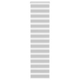 vidaXL Jaluzea tip zebra gri deschis lățime țesătură 60,9 cm poliester
