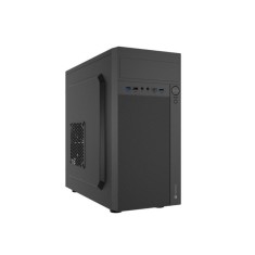 Carcasa natec helix mini tower negru usb c sloturi expansiune 4 drive bays: 3x3.5 5x2.5