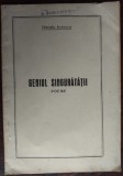 HORATIU IONESCU: GENIUL SINGURATATII/POEME/ED. TARA BUGULUI/ODESA 1943/DEDICATIE