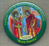 Y 1129 INSIGNA -FESTIVALUL CORAL DE MUZICA RELIGIOASA ORTODOXA-,,BUNA VESTIRE&quot;