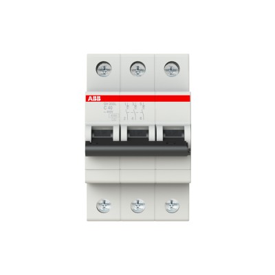 Siguranta automata 40A 3P C 4,5ka ABB SH203L 2CDS243001R0404 foto
