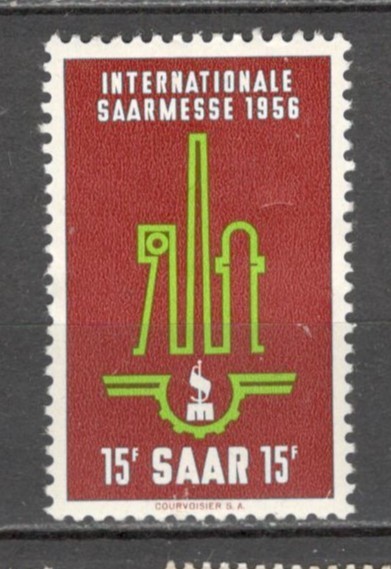 Saarland.1956 Targul international Saarbrucken SS.540