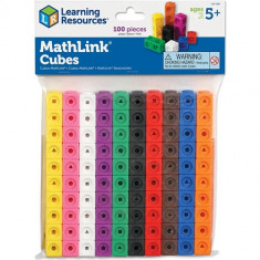Set 100 Piese MathLink Learning Resources foto