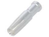 Pin Mamă Cupru Argintat 6mm2 10AWG Crimpat