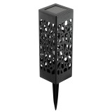 Set 4 lampi solare de gradina tip stalp, LED SMD, reincarcabile, 1.2V