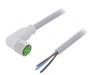 Cablu de conectare M8 3 PIN unghi 3m