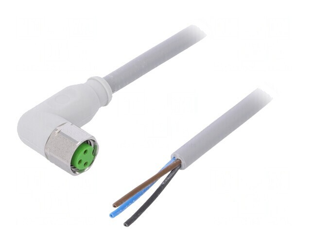 Cablu de conectare M8 3 PIN unghi 3m