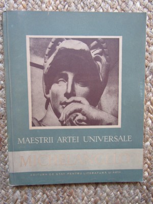 Maestrii artei universale-Michelangelo foto