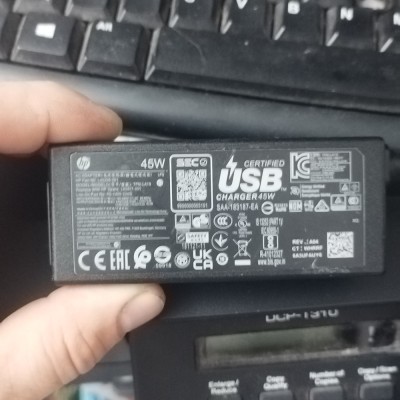 Incarcator HP tip C 45W foto