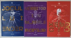 JOCUL LUI ENDER / VORBITOR IN NUMELE MORTILOR / XENOCID , VOLUMELE I - III de ORSON SCOTT CARD , 2021 - 2022 foto