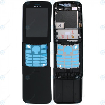 Nokia 8110 4G (TA-1048) Unitate de afișare completă tradițională neagră 20ARGBW0001 foto