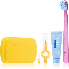Curaprox Travel Set Set de călătorii pentru dinti, limba si gingii