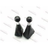 Manson + nuca piele perforata Audi A3 S-line in 5 sau 6 viteze
