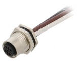 Conector M12 soclu PIN 4 mamă IP67 12A S-Power