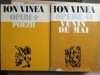 Opere Complete Ion Vinea vol. 1, 2 (Studii Literare) - Editura Vinea, 1971, 614+679 pagini