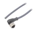 Cablu de Conectare M12 5 pini 3m unghi 63VAC 2,2A