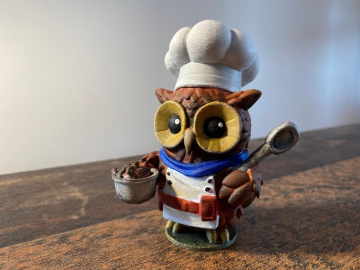 Figurina Bufnita Bucatar