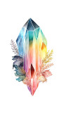 Cumpara ieftin Sticker decorativ Crystal, Multicolor, 85 cm, 3768ST, Oem