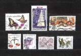 Lot 7 Timbre Vechi Cehia - Zodiac Zodii, Fluturi, Craciun, Sf Venceslau -A444