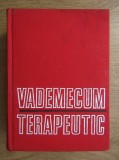 Vademecum Terapeutic 1971, Editura Medicala, Coperta Cartonata, 1070 pagini. Carte Medicina Diagnostic si Tratament