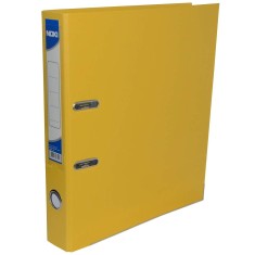 Biblioraft Plastifiat Interior-Exterior Noki, Cotor 7.5 cm, Galben, Bibliorafturi Plastifiate, Biblioraft Noki, Bibliorafturi Noki, Bibliorafturi Acte foto