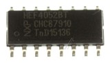 C.I. 4000 CMOS, SMD SOIC-16 HEF4052BT NXP