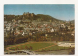 SG10- Carte Postala-Germania, Marburg an der Lahn, Circulata 1975, Fotografie